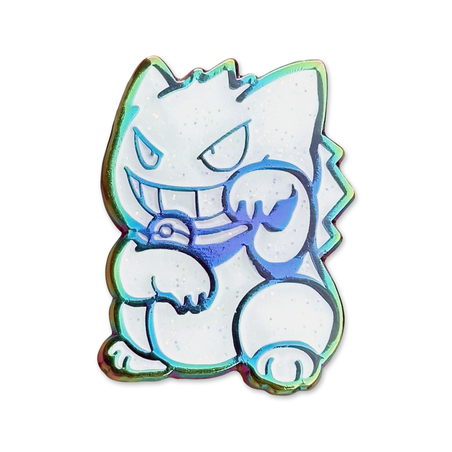 Gengar Neko Anodized Pin