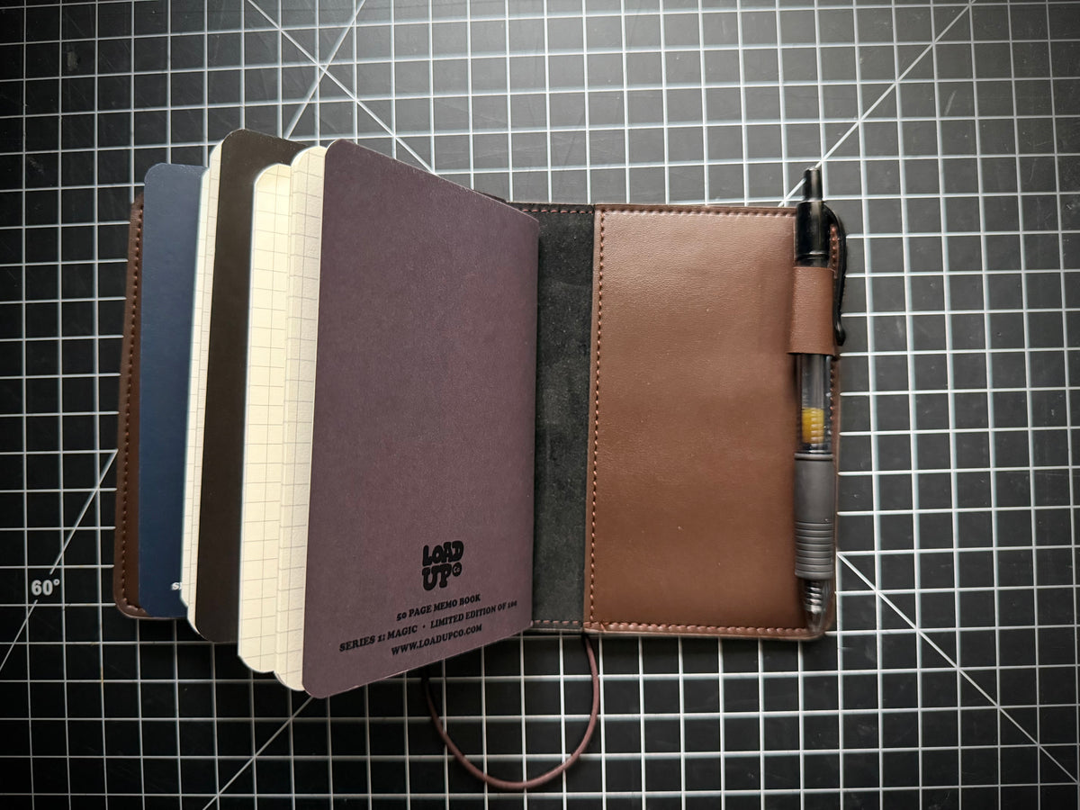 LOADUP Memo Book Cover
