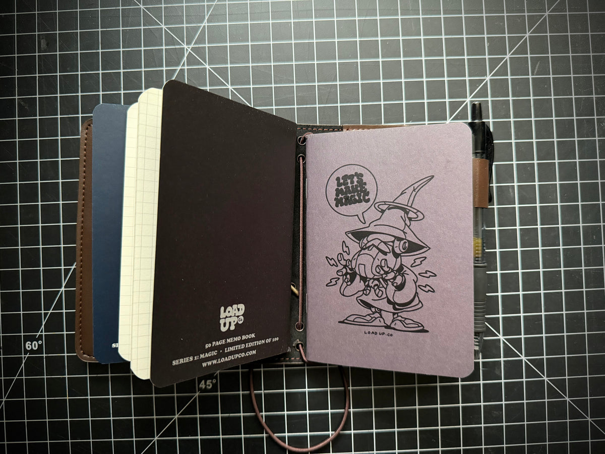 LOADUP Memo Book Cover