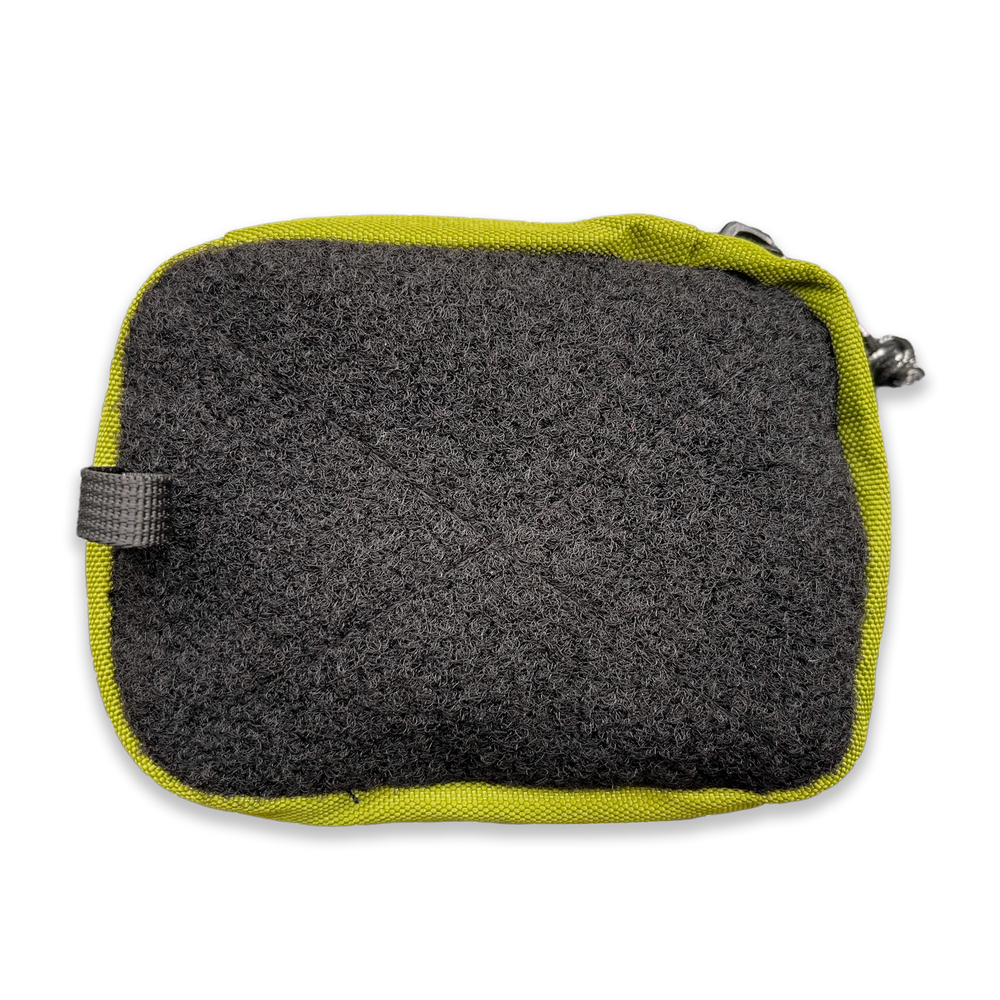 Companion 002 Pouch - Olive pocket organizer back side with velcro loop area for patches.