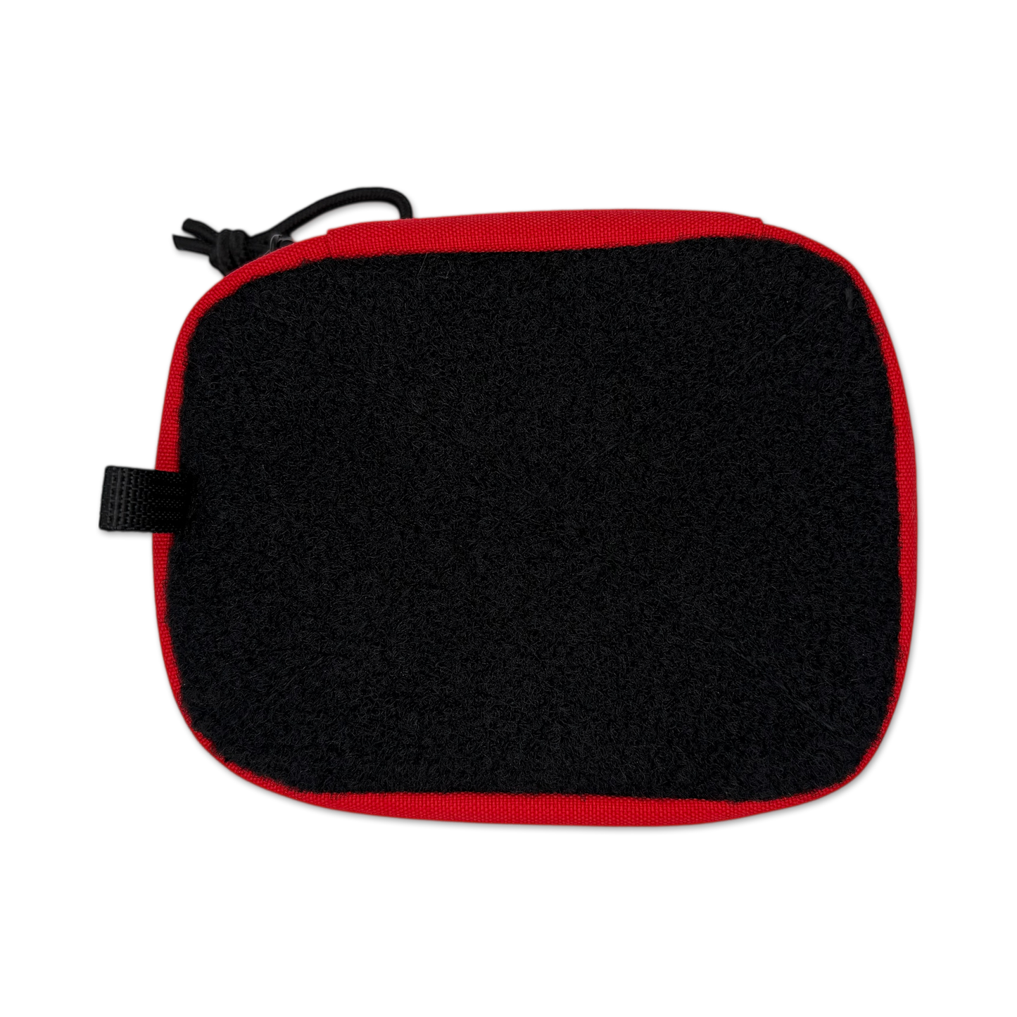 Companion 003 Modular Pouch - Red Cordura back side with velcro loop area for patches.