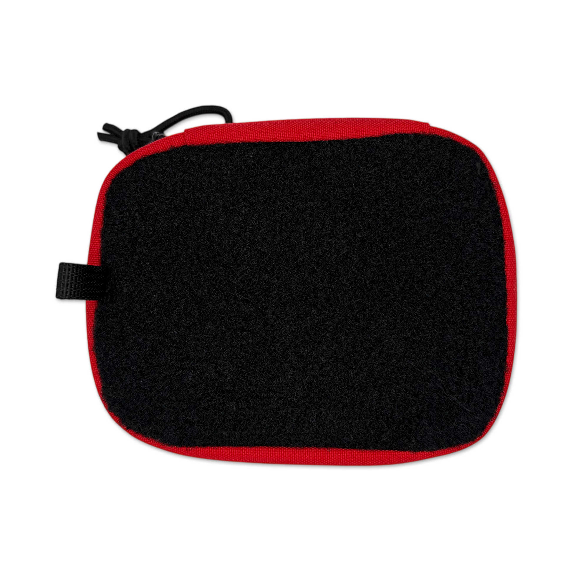 Companion 003 Modular Pouch - Red Cordura back side with velcro loop area for patches.
