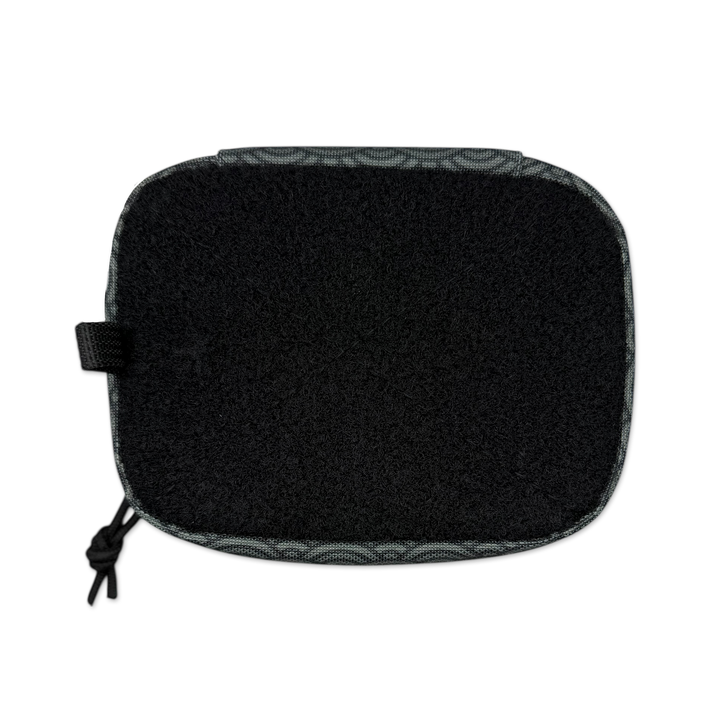 Companion 003 Modular Pouch - Seigaiha pocket organizer back side with velcro loop area for patches.
