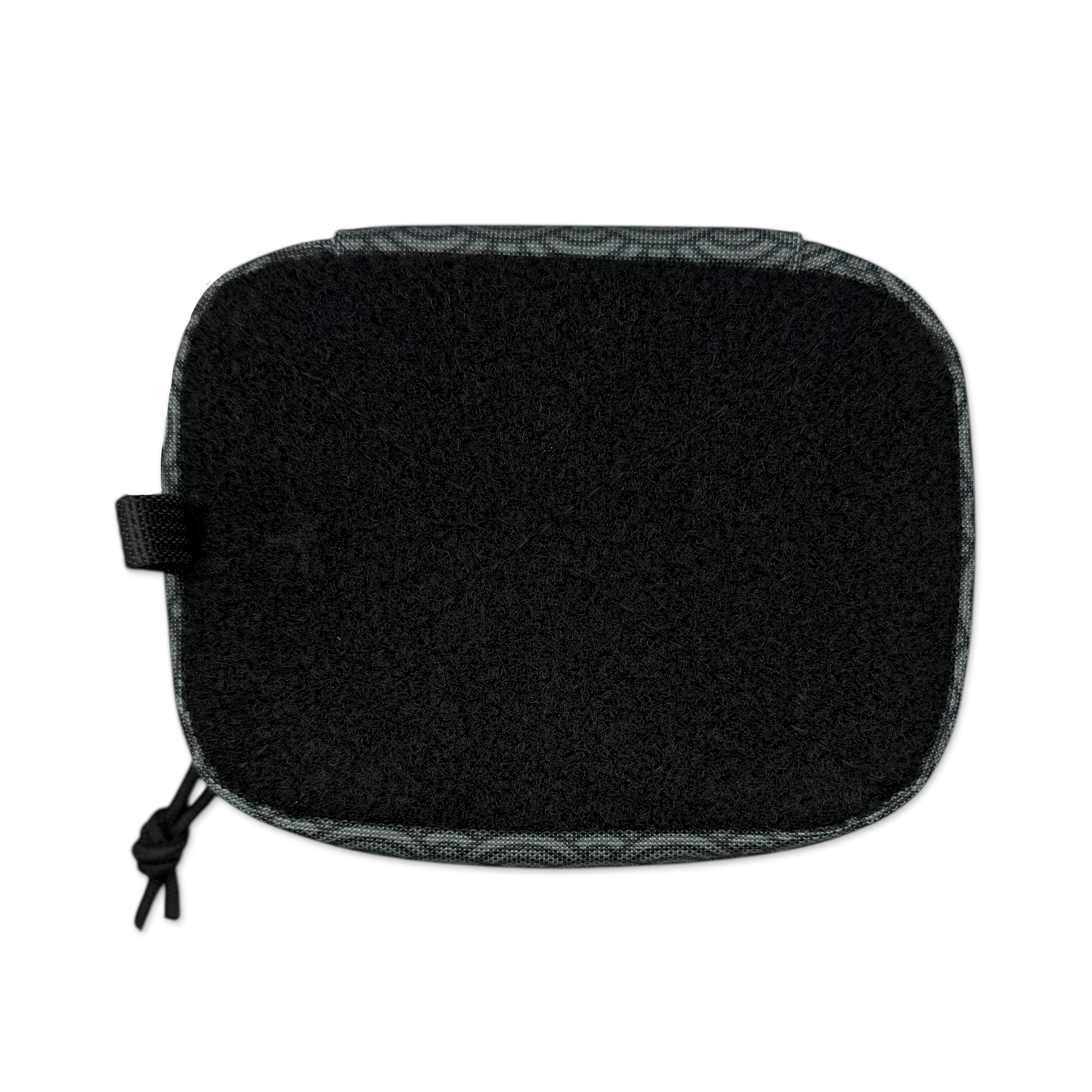 Companion 003 Modular Pouch - Seigaiha pocket organizer back side with velcro loop area for patches.