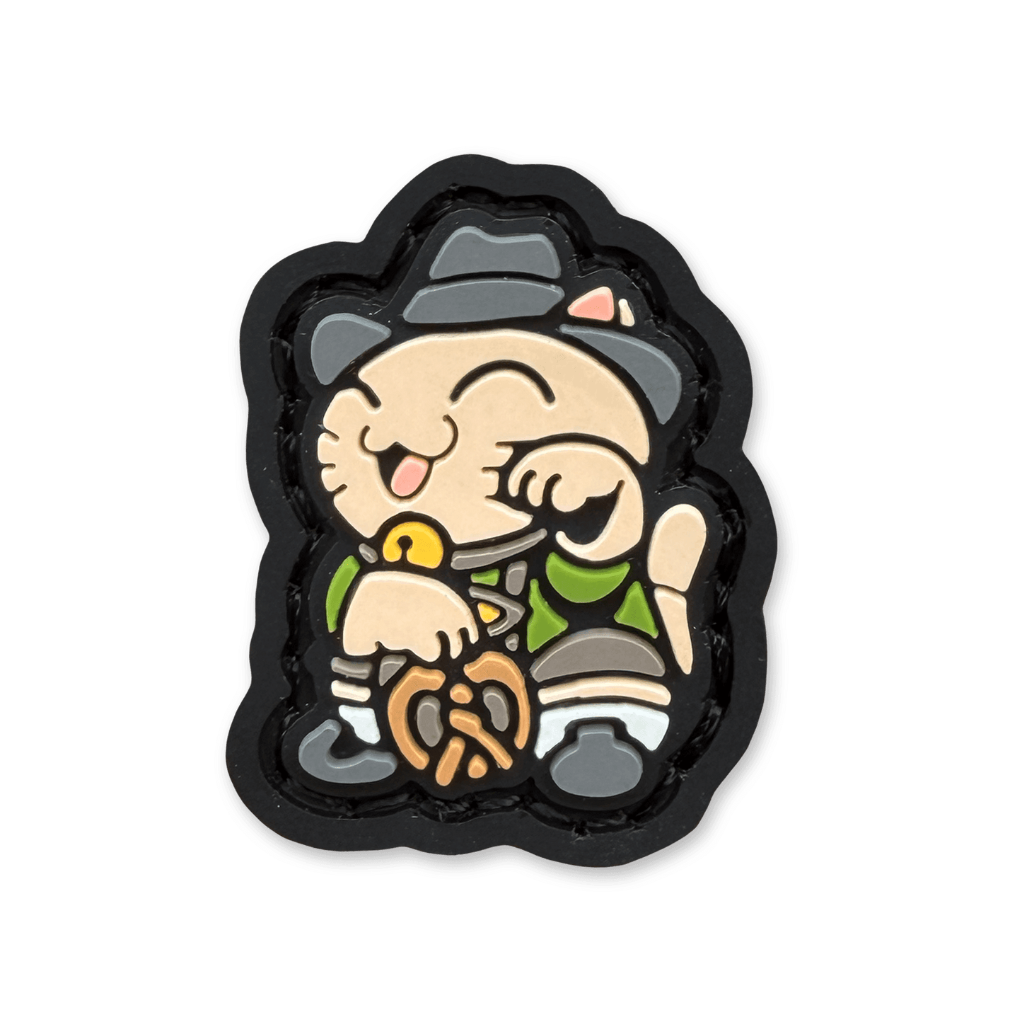 Germany Neko RE Ranger Eye patch featuring a cute cat character with a pretzel