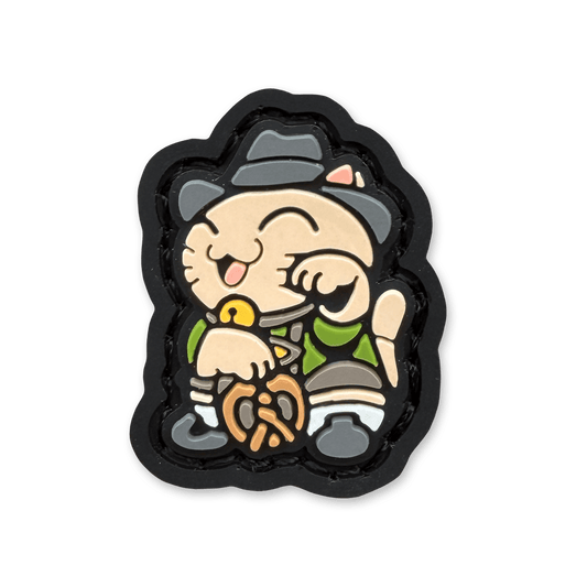 Germany Neko RE Ranger Eye patch featuring a cute cat character with a pretzel