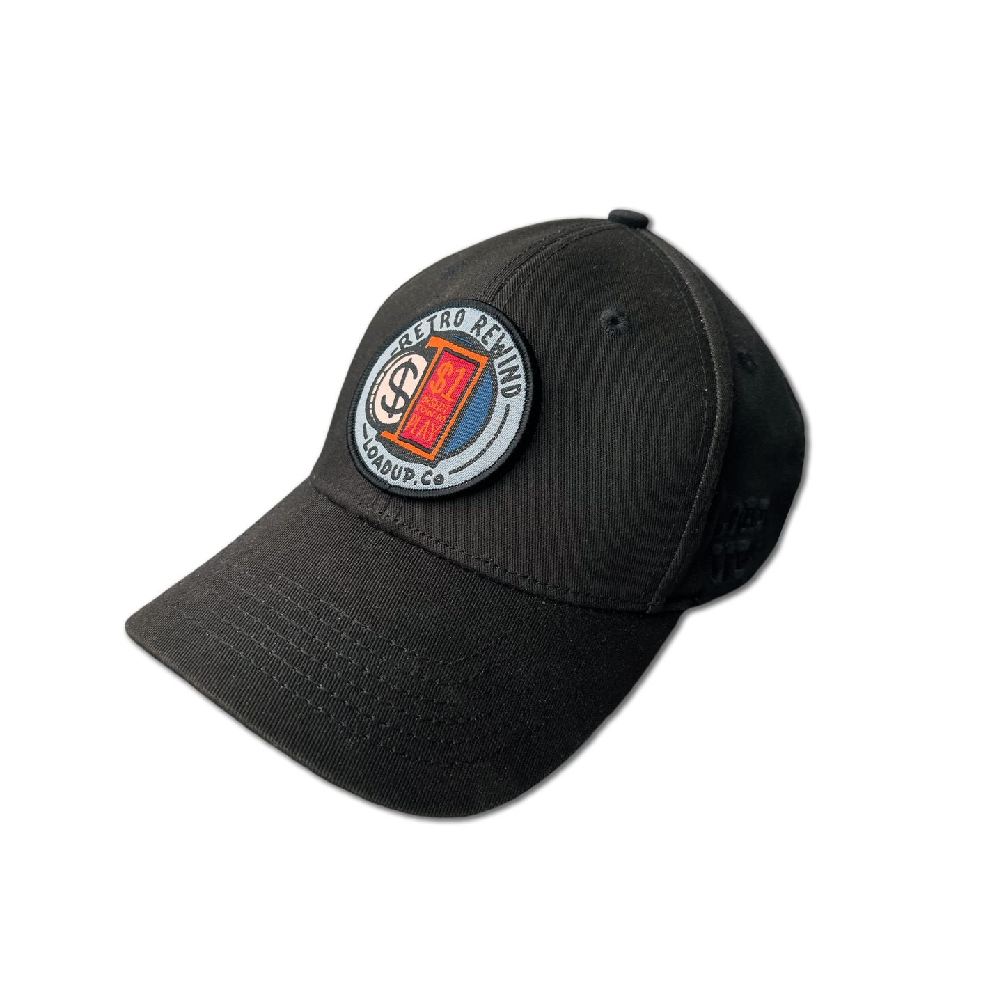 Insert Token Patch on a baseball cap