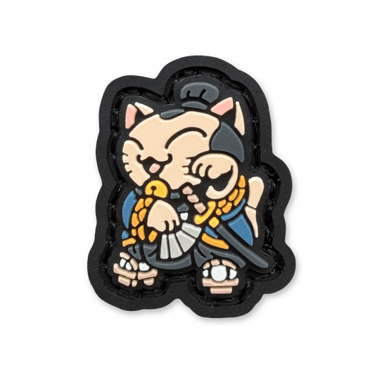 Japan Neko RE Ranger Eye patch featuring a playful samurai cat character