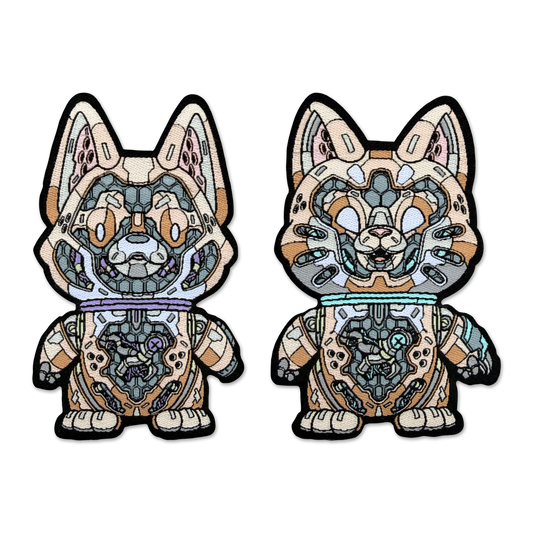 Mechasoul Corgi & Moggy Patch