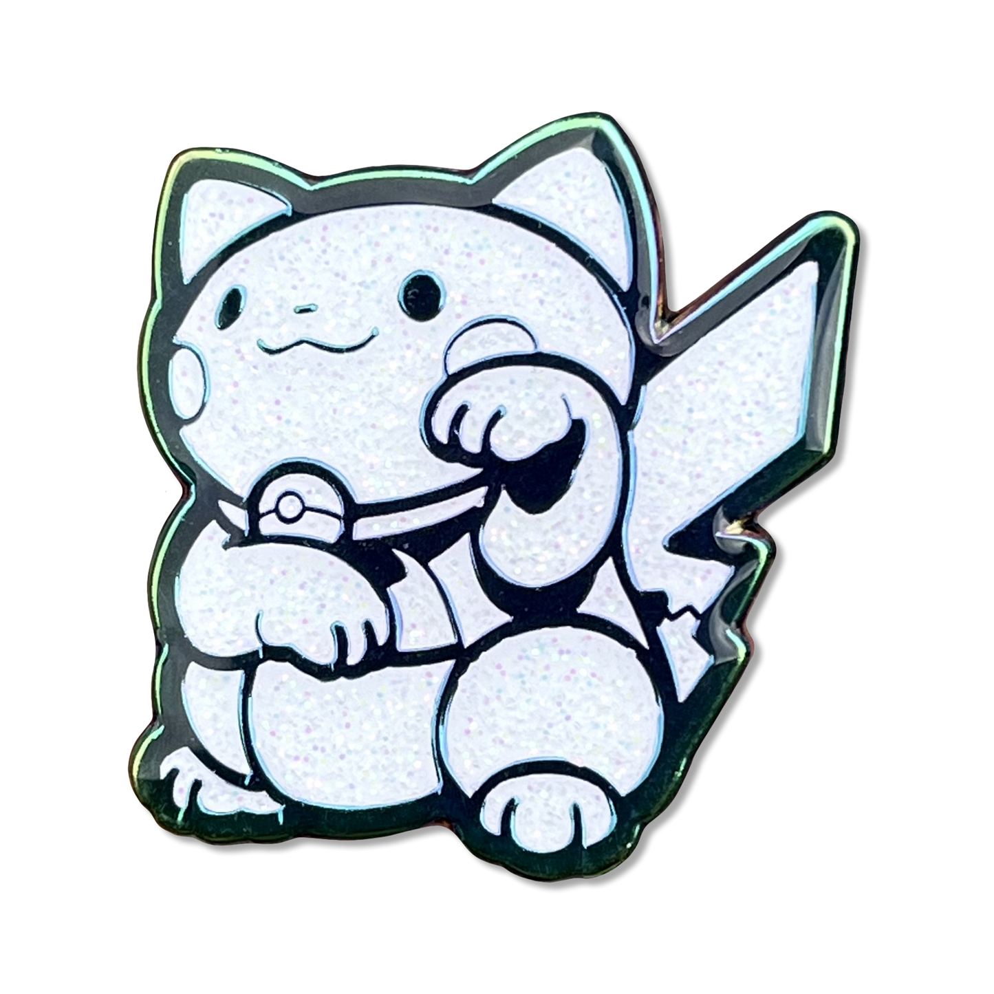Pikachu Neko Anodized Pin