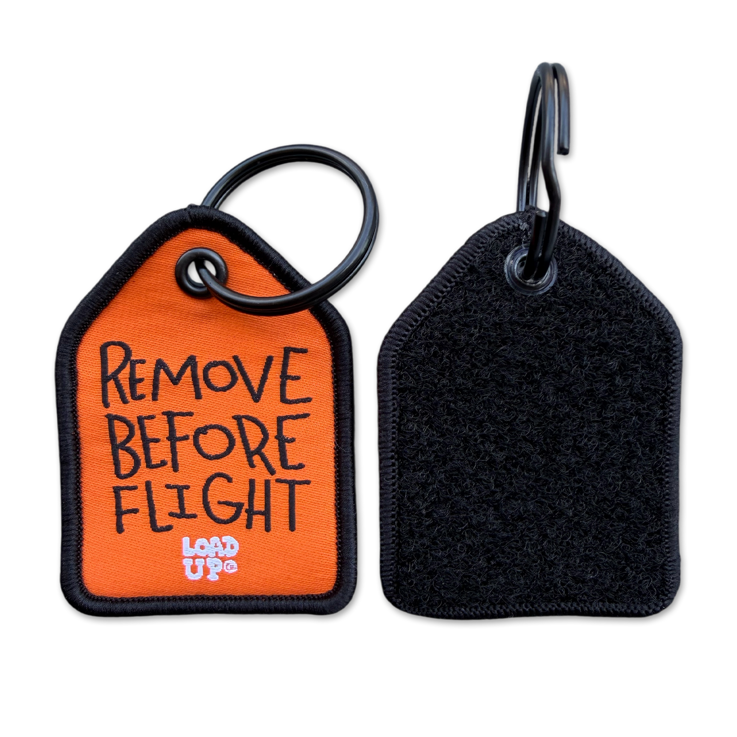 Remove Before Launch Mini Keytag