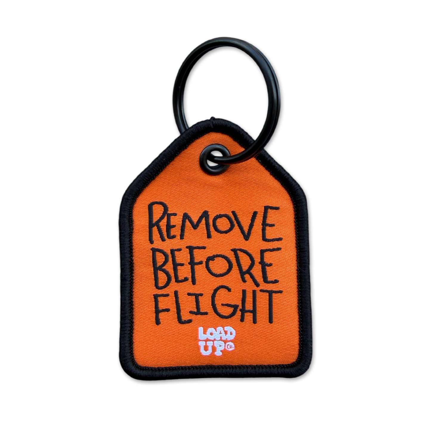 Remove Before Launch Mini Keytag