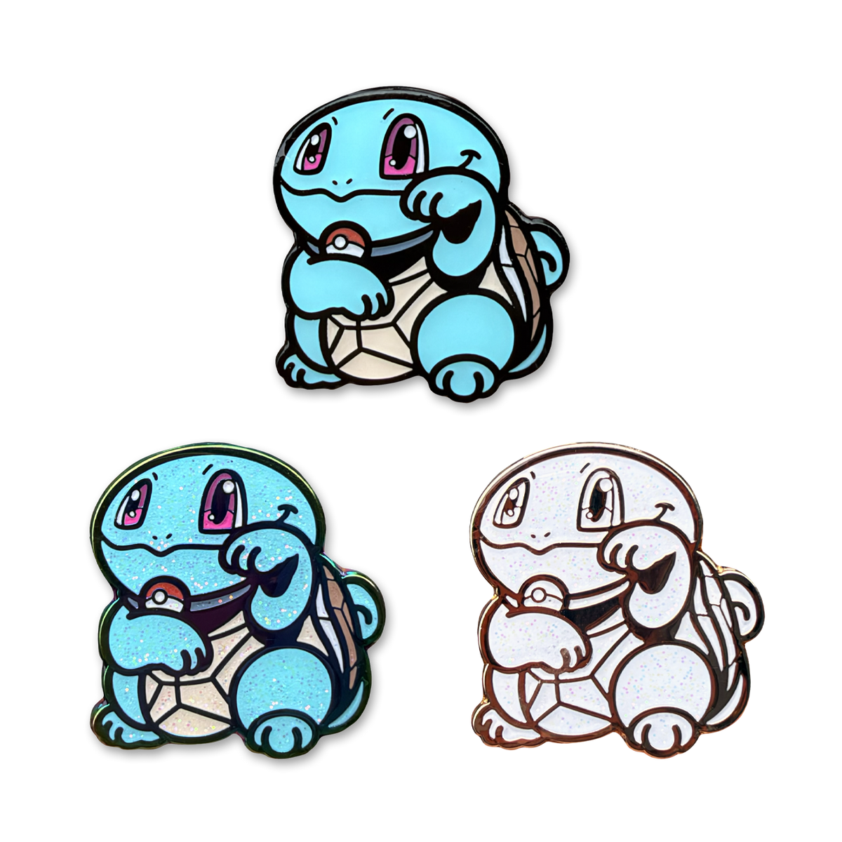 Squirtle Neko Pin