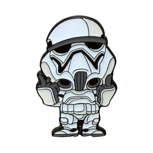 GFY: Stormtrooper Pin