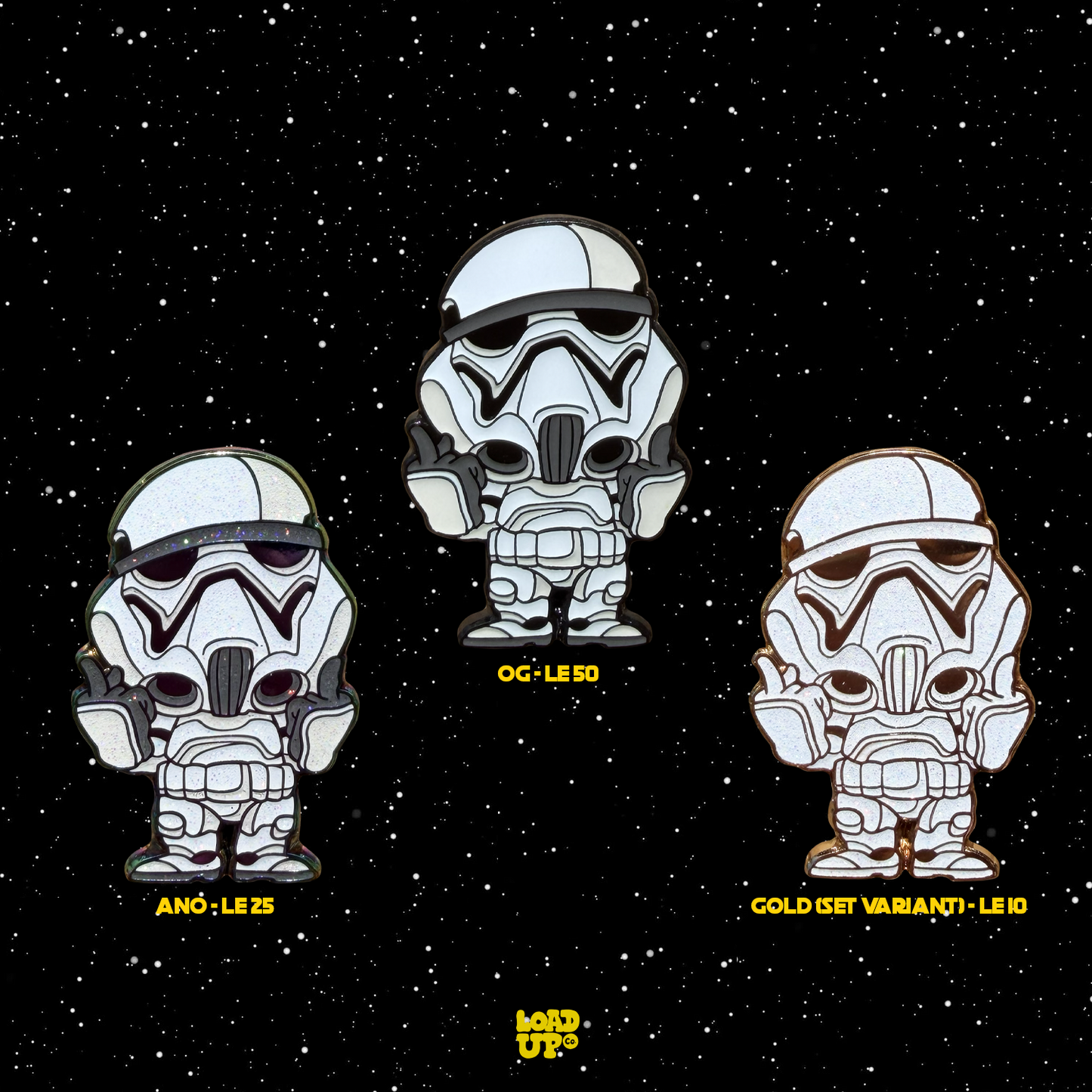 GFY: Stormtrooper Pin